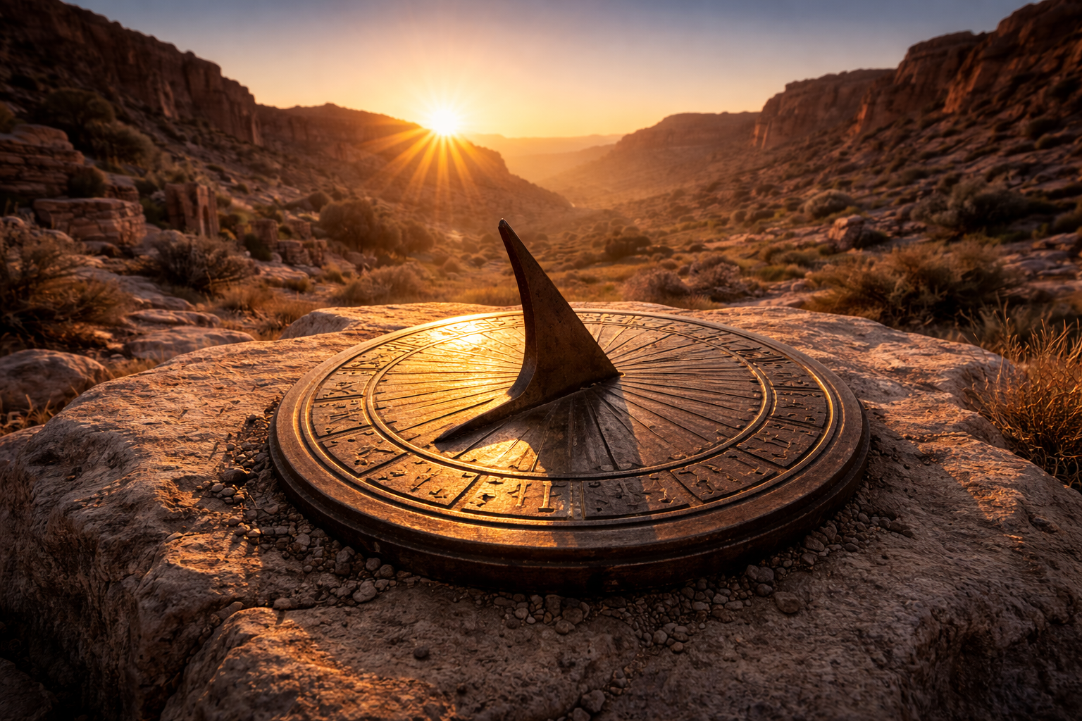 The Architecture of Time and the Sunrise Epoch